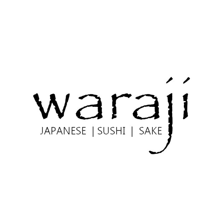 Waraji logo: Japanese, sushi, sake